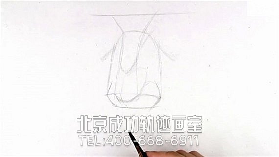 素描鼻子畫(huà)法步驟圖片教程